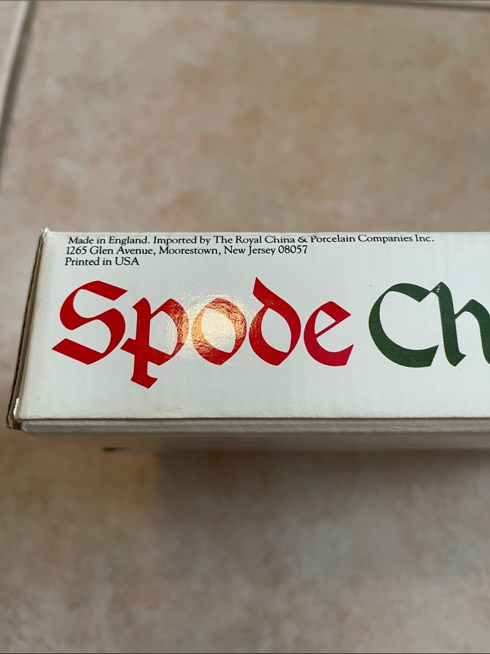 Spode Christmas Tree: Open Vegetable Dish - Picture 16 of 16